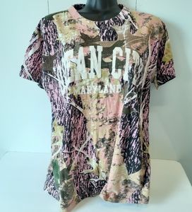 Area Code 212 Abstract Ocean City Tee Shirt Top